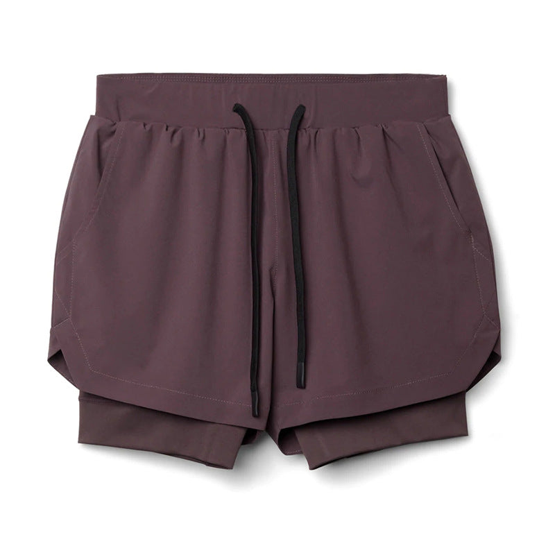 Double Layer Sports Shorts