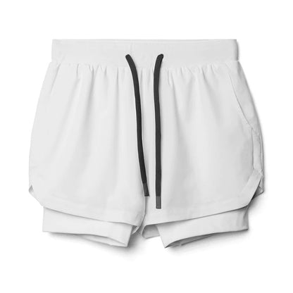 Double Layer Sports Shorts