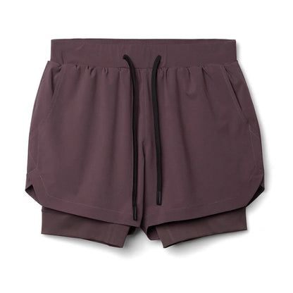 Double Layer Sports Shorts