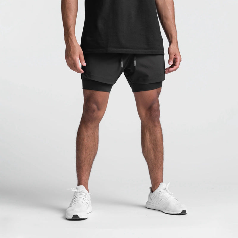 Double Layer Sports Shorts