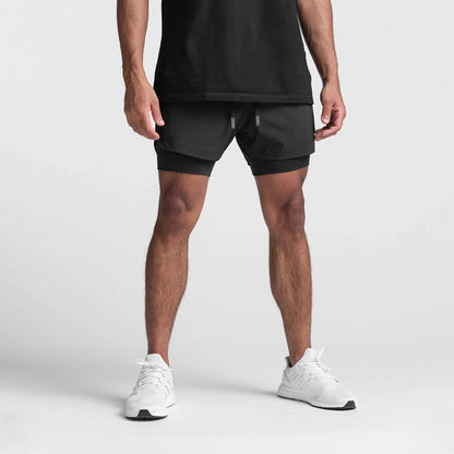 Double Layer Sports Shorts