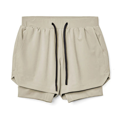 Double Layer Sports Shorts